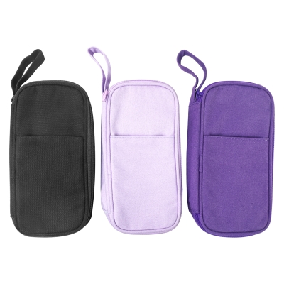 Canvas multifunction pencil bag