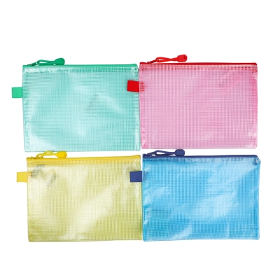 Small size mesh zipper bag