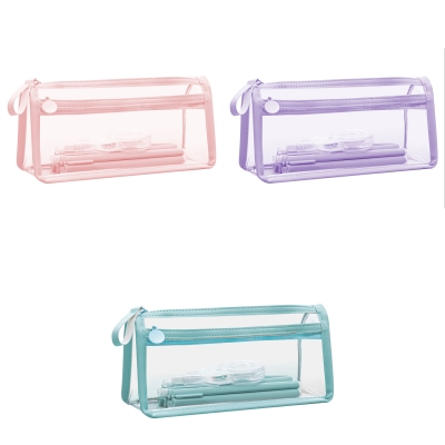 Clear pencil pouch