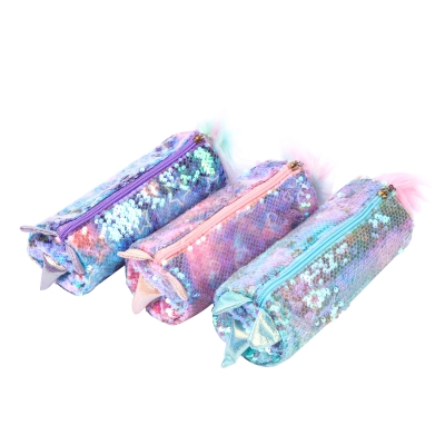 Sequin Unicorn Pencil Bag