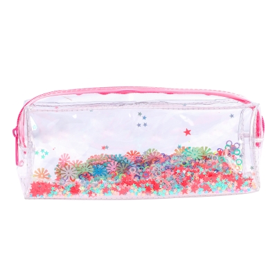 PVC pencil pouch with deco